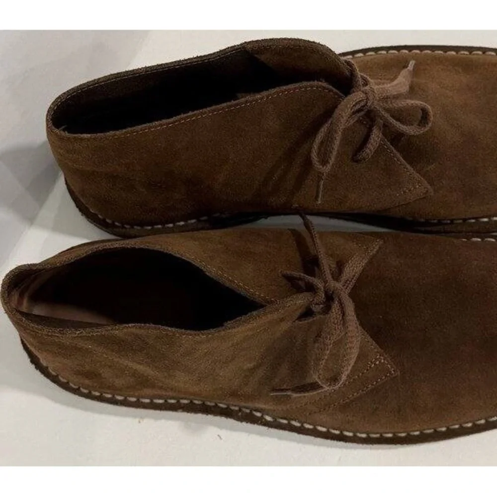 J Crew Mens MacAlister Suede Leather Desert Chukka Boots Crepe Sole 79438 11 M